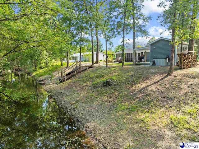 2963 Miss Annie Ct, Gresham, SC 29544 - view of yard featuring stairway