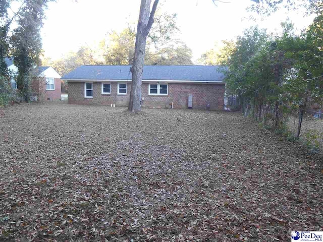 view of back of house