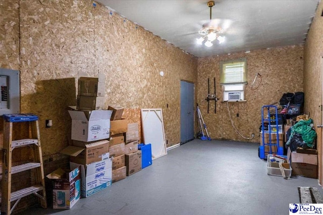 1017 Big Swamp Rd, Pamplico, SC 29583 - misc room with concrete floors and cooling unit