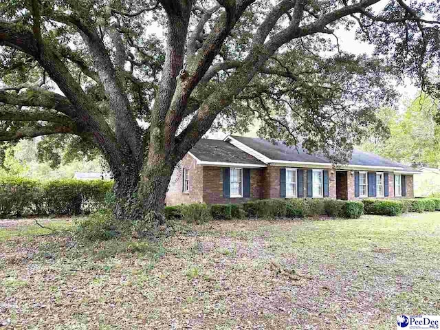 view of ranch-style home