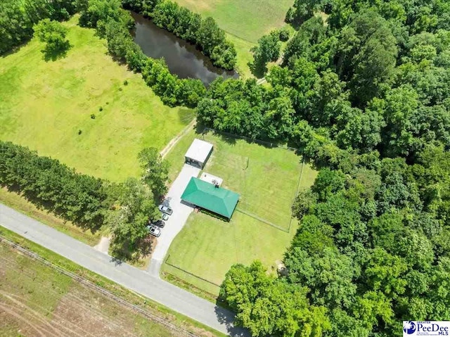 3900 Claussen Rd, Florence, SC 29505 - aerial view of sparsely populated area featuring a nearby body of water