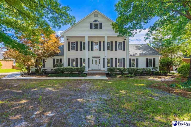 400 Millstone Rd, Florence, SC 29505 - greek revival inspired property featuring a front lawn
