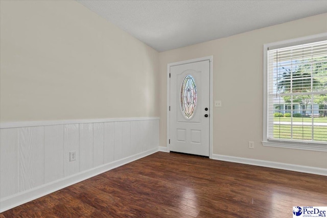 1526 Hunter St, Florence, SC 29505 - foyer with healthy amount of natural light and wood finished floors