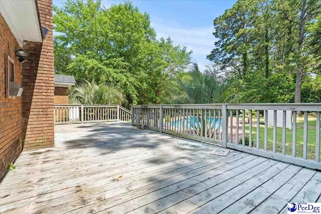 1526 Hunter St, Florence, SC 29505 - view of deck