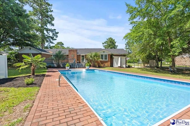 1526 Hunter St, Florence, SC 29505 - view of pool