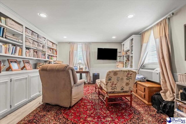 965 Scriven Dr, Flornce, SC 29501 - living area with light wood-style floors and recessed lighting