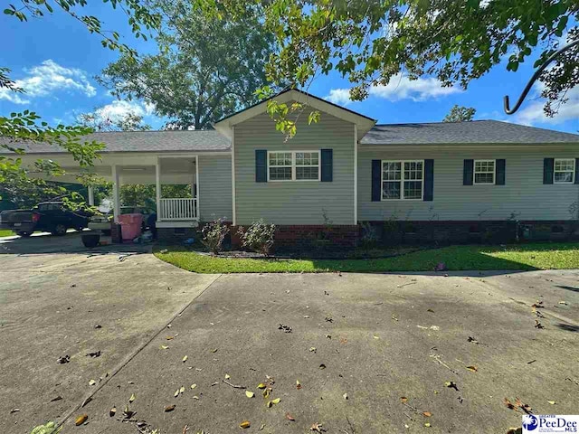 view of rear view of house