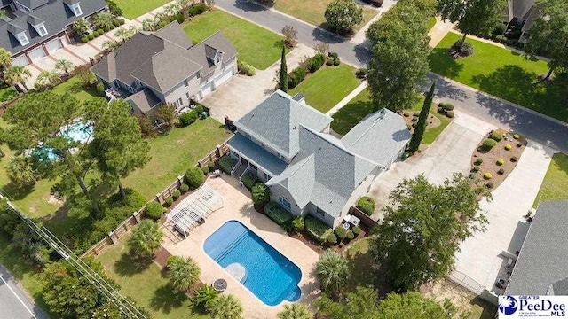 1311 Queens Ferry Rd, Florence, SC 29505 - aerial view of a pool area