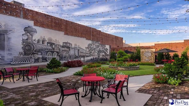 view of patio / terrace with outdoor dining space