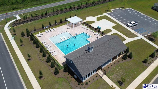 aerial view