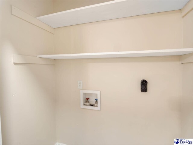 1341 Marshall Ave, Florence, SC 29501 - laundry room with washer hookup, hookup for an electric dryer, and baseboards