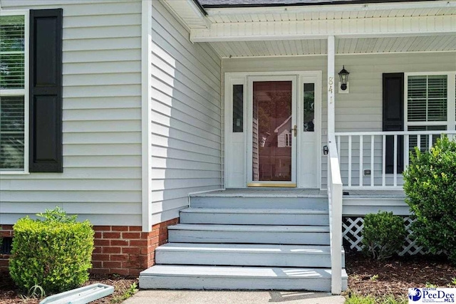841 W Mallard Hen, Florence, SC 29505 - entrance to property featuring covered porch