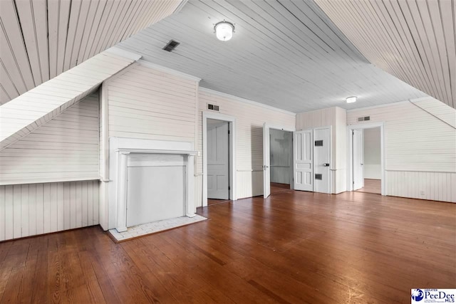 118 Ford Ave, Mullins, SC 29574 - bonus room with hardwood / wood-style floors, wood ceiling, and wood walls