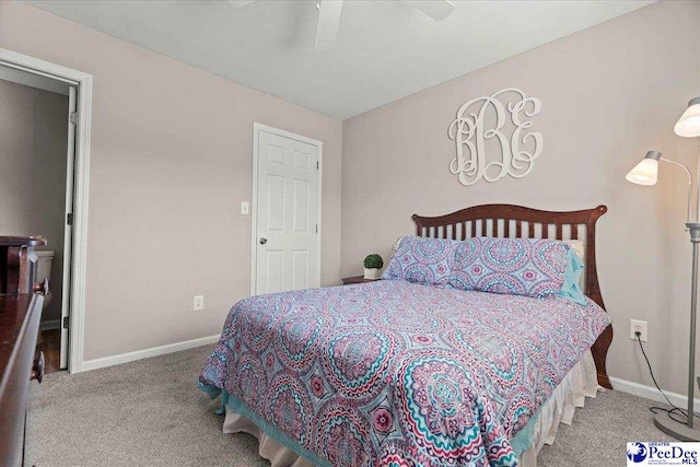 484 Londonberry, Florence, SC 29505 - bedroom with carpet flooring and a ceiling fan
