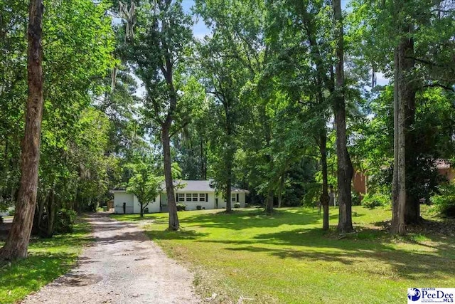 516 S Cashua Dr, Florence, SC 29501 - single story home featuring a front lawn and driveway