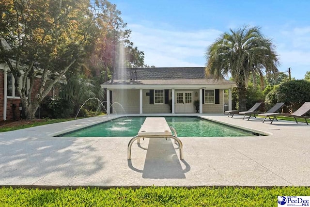 439 Whitman Ave, Florence, SC 29501 - swimming pool featuring a patio area