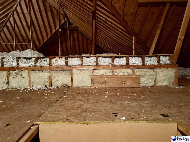 1219 Richard St, Dillon, SC 29536 - view of attic