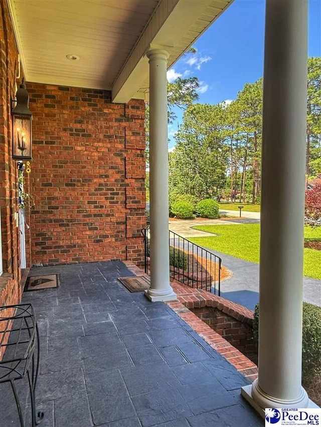 1219 Richard St, Dillon, SC 29536 - view of porch