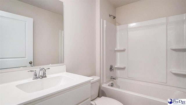 575 Strawberry Field Way, Galivants Ferry, SC 29544 - full bath featuring toilet, vanity, and bathing tub / shower combination