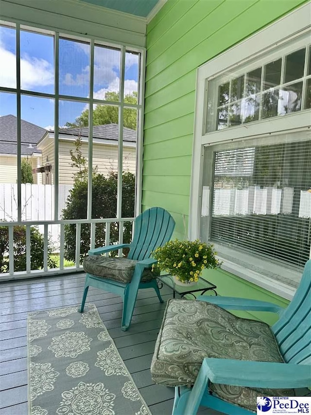 101 W Baptist St, Marion, SC 29571 - sunroom with healthy amount of natural light