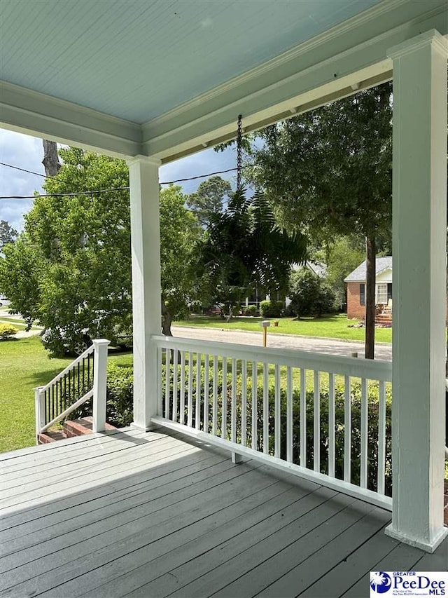 101 W Baptist St, Marion, SC 29571 - porch featuring a lawn