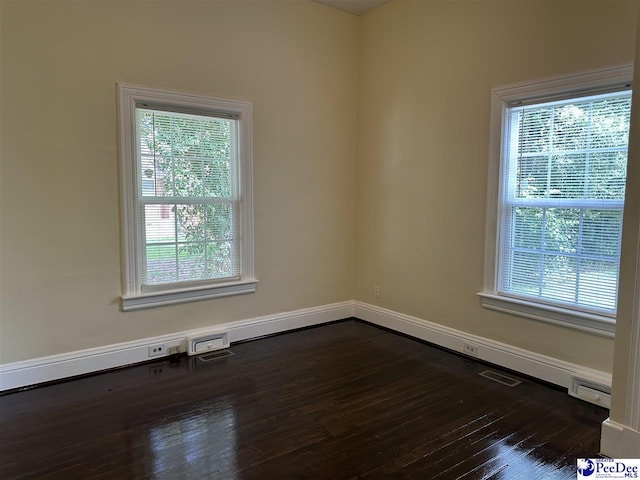 101 W Baptist St, Marion, SC 29571 - unfurnished room with dark wood-type flooring and plenty of natural light