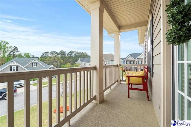 207 Compass Trl, Blythewood, SC 29016 - balcony featuring a residential view
