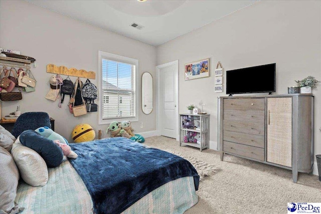 207 Compass Trl, Blythewood, SC 29016 - carpeted bedroom featuring visible vents and baseboards