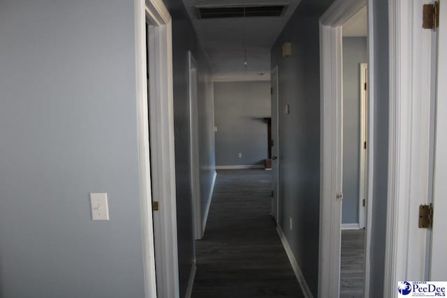 3028 Trent Dr, Florence, SC 29505 - hall with dark hardwood / wood-style flooring