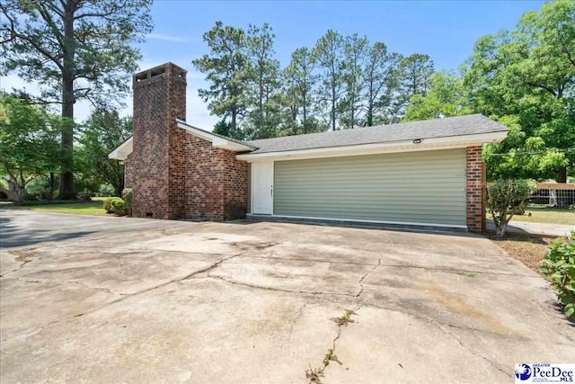 821 W Shirley Rd, Pamplico, SC 29583 - garage with driveway
