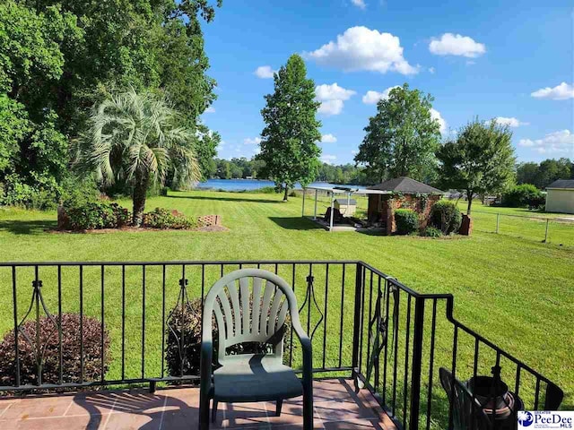 129 Golf Course Rd, Hartsville, SC 29550 - balcony with a water view