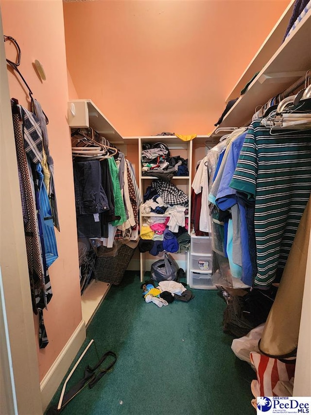 129 Golf Course Rd, Hartsville, SC 29550 - spacious closet featuring carpet flooring