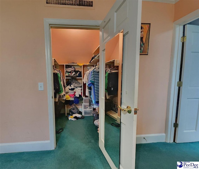 129 Golf Course Rd, Hartsville, SC 29550 - walk in closet with carpet