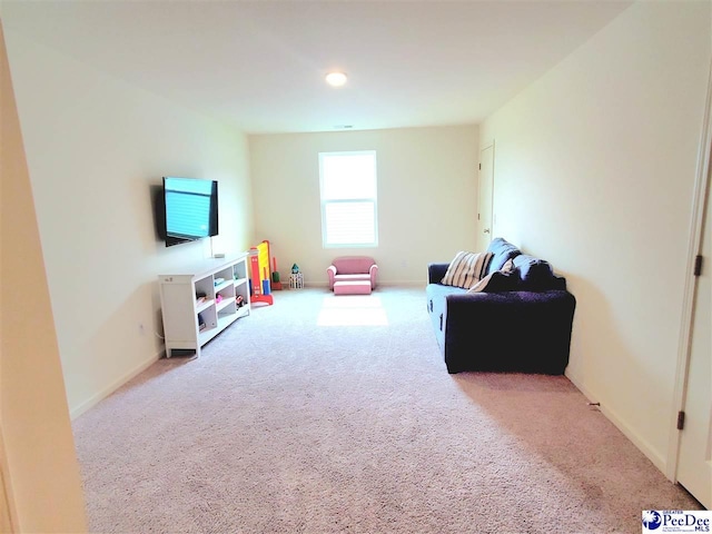 583 Polaris Way, Summerville, SC 29486 - carpeted living area with baseboards