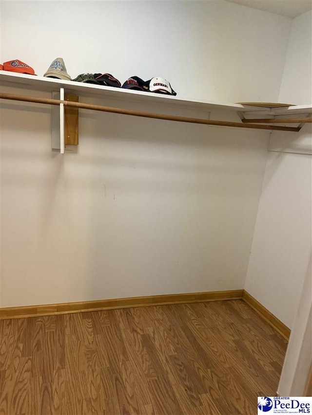 1343 Floyd Dr, Lake City, SC 29560 - spacious closet featuring hardwood / wood-style floors