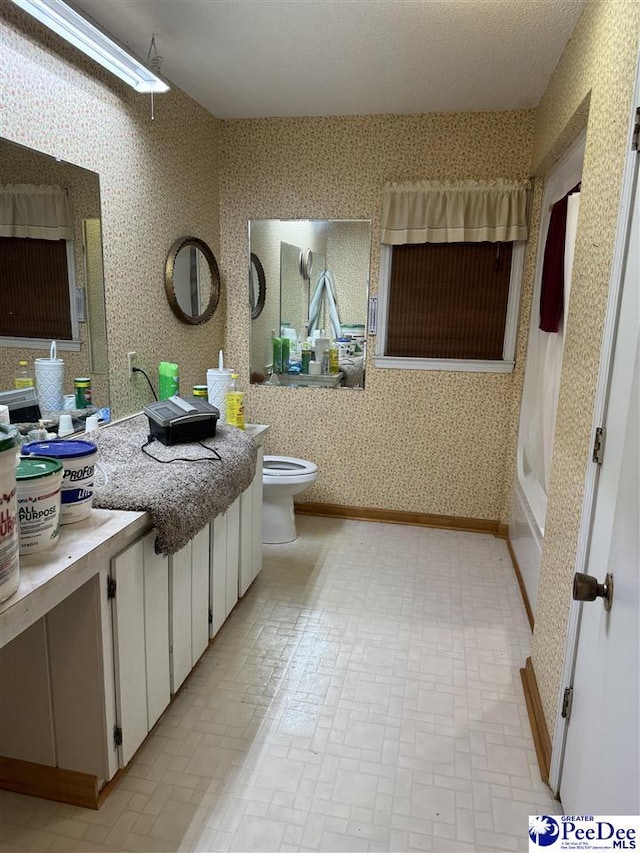 1343 Floyd Dr, Lake City, SC 29560 - bathroom with shower / bath combination with curtain and toilet