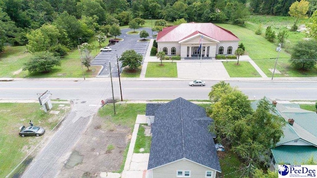 drone / aerial view