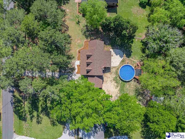 3309 W Forest Lake Dr, Florence, SC 29501 - birds eye view of property