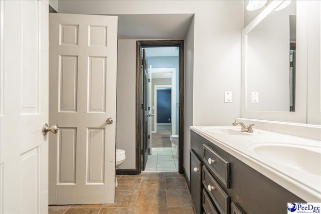 3309 W Forest Lake Dr, Florence, SC 29501 - bathroom featuring vanity and toilet