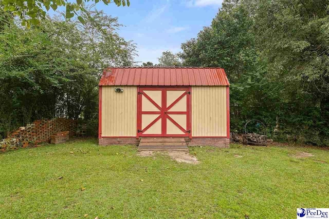 2 Bayswater Rd, Quinby, SC 29506 - view of outdoor structure featuring a lawn