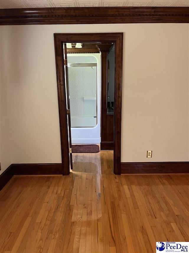 1840 New Zion Rd, Lake City, SC 29560 - unfurnished room featuring baseboards and light wood finished floors