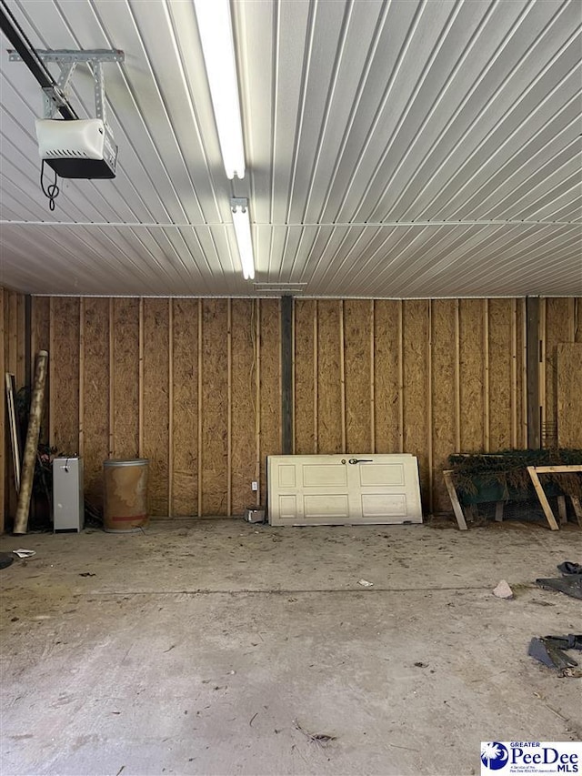 1840 New Zion Rd, Lake City, SC 29560 - garage with a garage door opener
