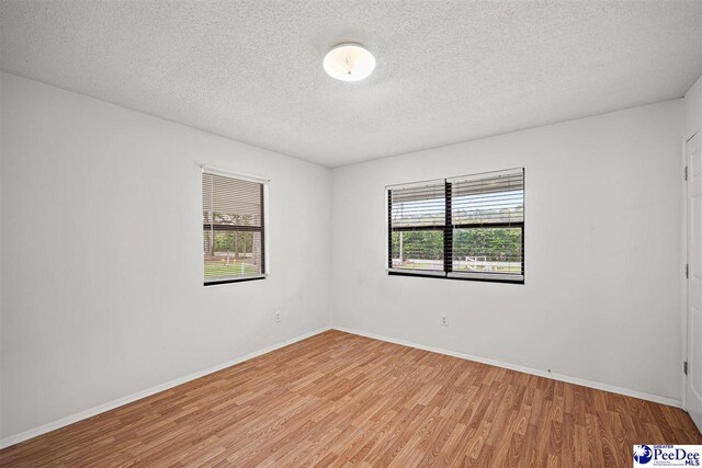 548 Mciver Rd, Florence, SC 29506 - empty room with baseboards, light wood-style flooring, and plenty of natural light