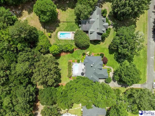 130 Nez Perce Dr, Darlington, SC 29532 - aerial view of a pool area