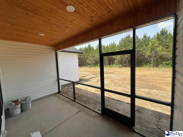 7845 E National Cemetery Rd, Florence, SC 29506 - view of unfurnished sunroom