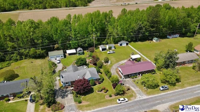 drone / aerial view