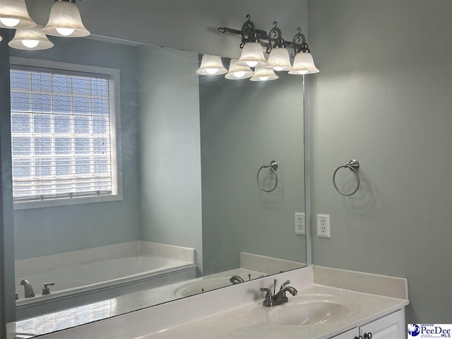 2143 Glenmore Way, Florence, SC 29505 - bathroom featuring vanity and a bath