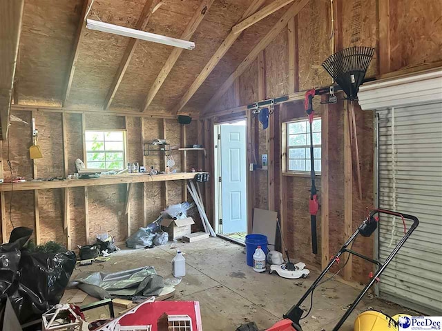 2143 Glenmore Way, Florence, SC 29505 - misc room with lofted ceiling