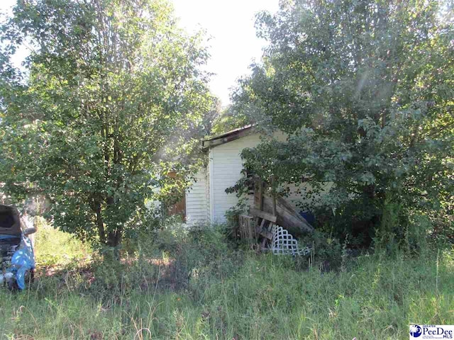 view of home's exterior