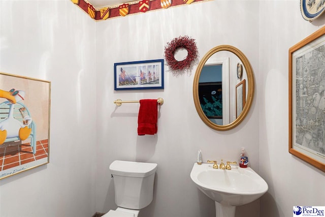 4105 Byrnes Blvd, Florence, SC 29506 - bathroom featuring toilet and a sink